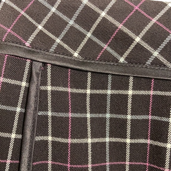 New York City Design Co. Brown Plaid Skirt - Picture 3 of 9